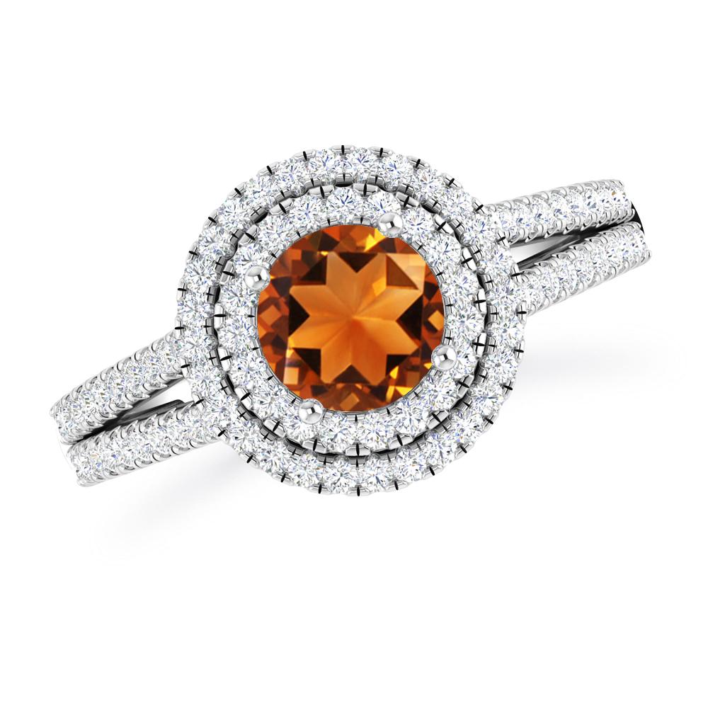 White Gold - Citrine