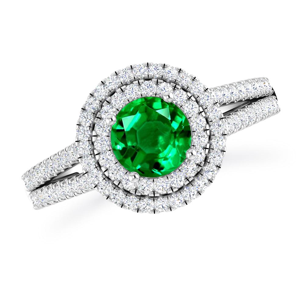 White Gold - Emerald