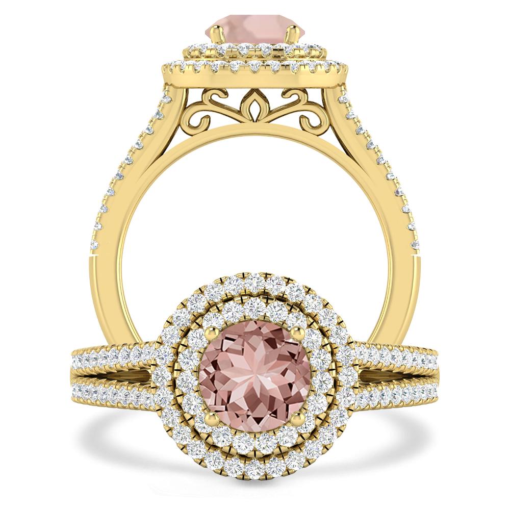 Yellow Gold - Morganite