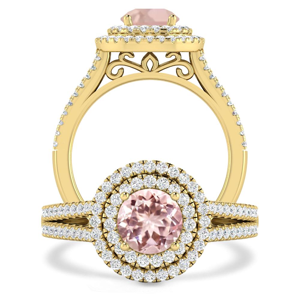 Yellow Gold - Morganite