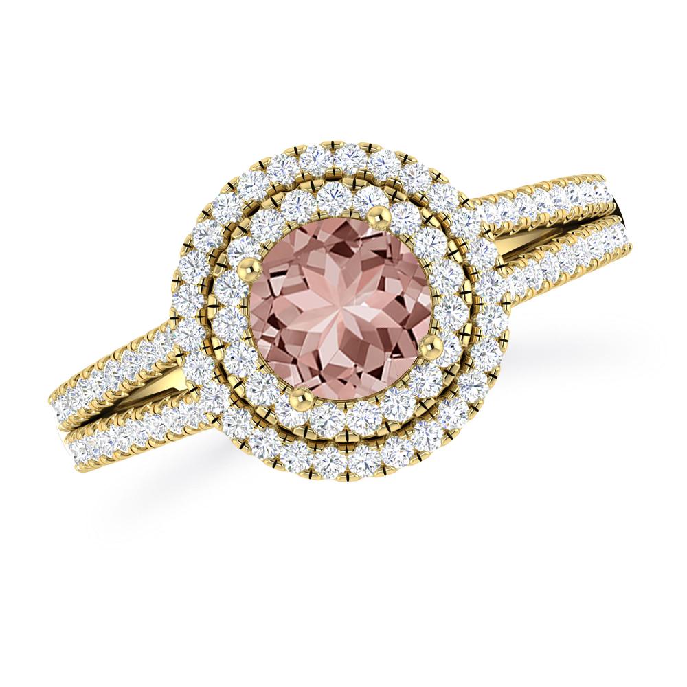 Yellow Gold - Morganite