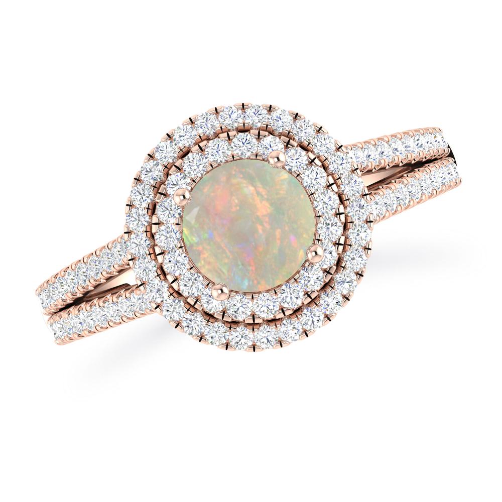 Rose Gold - Opal