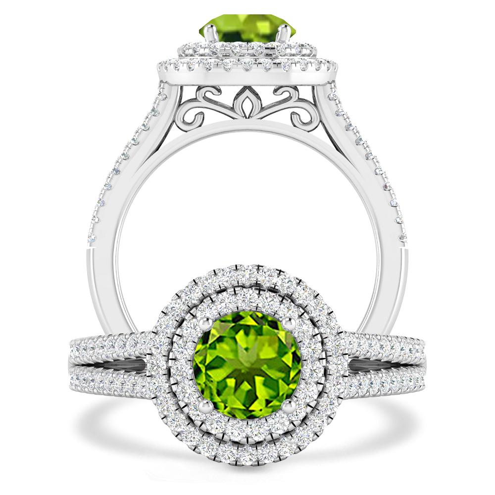 White Gold - Peridot