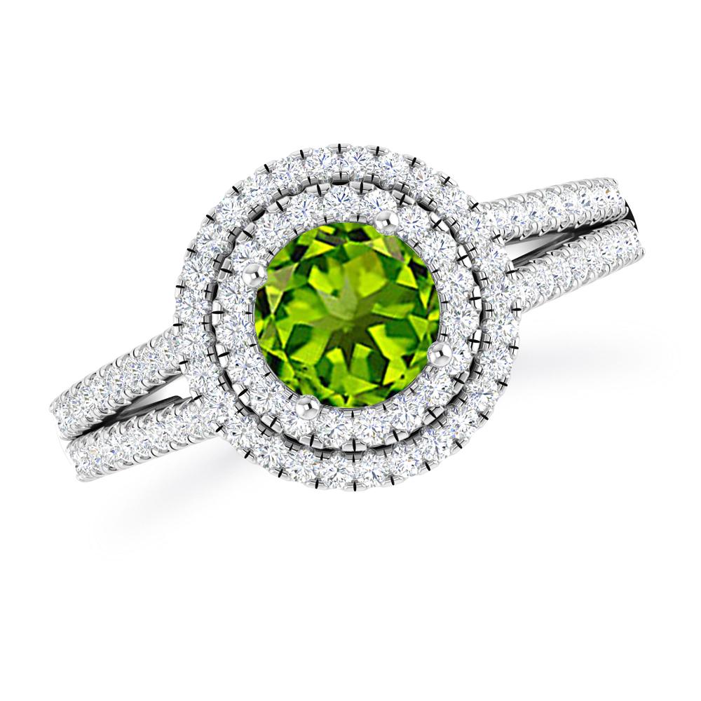 White Gold - Peridot