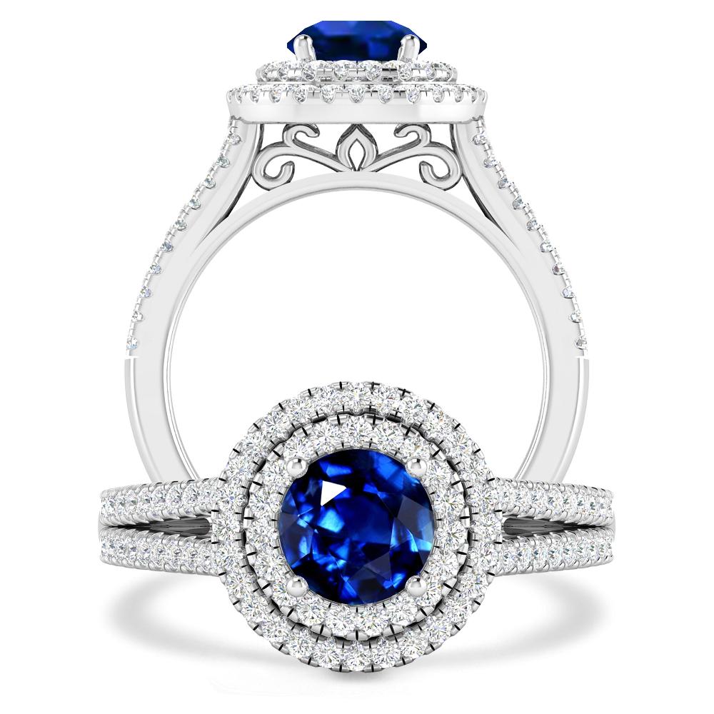 White Gold - Sapphire