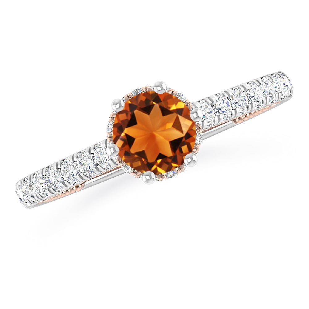 White Gold - Citrine