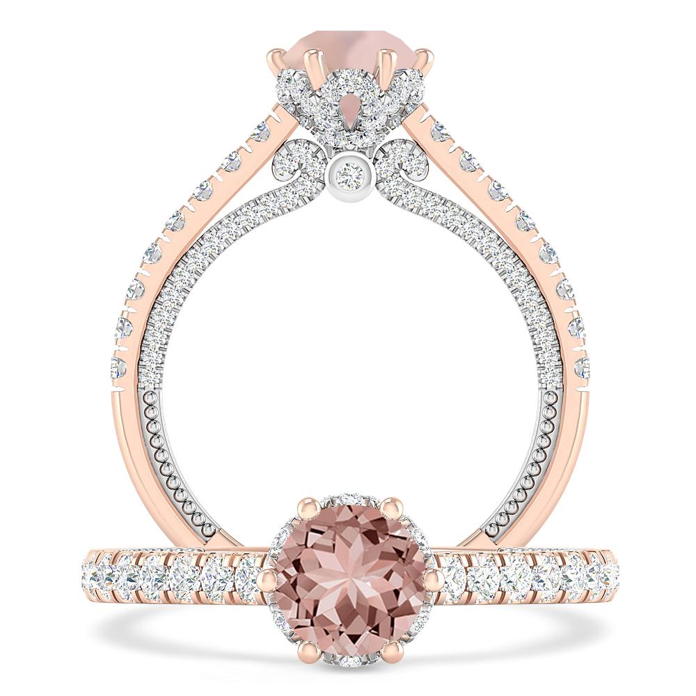 Rose Gold - Morganite