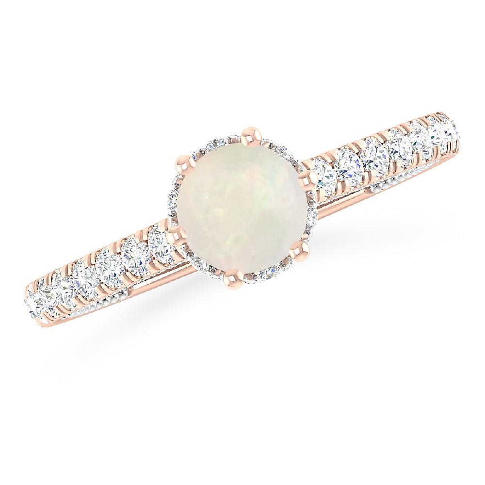 Rose Gold - Opal