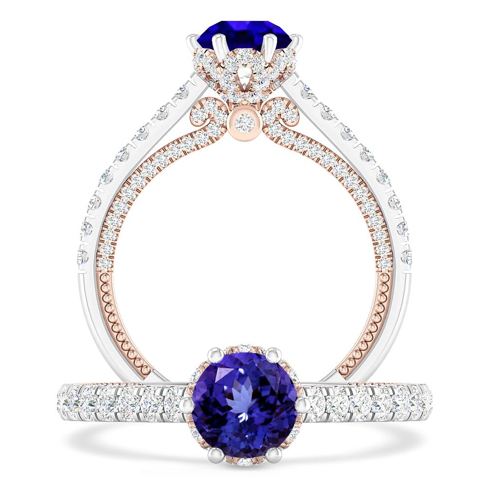 White Gold - Tanzanite