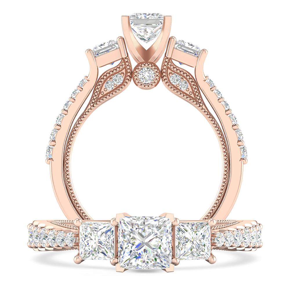 Rose Gold - Diamond