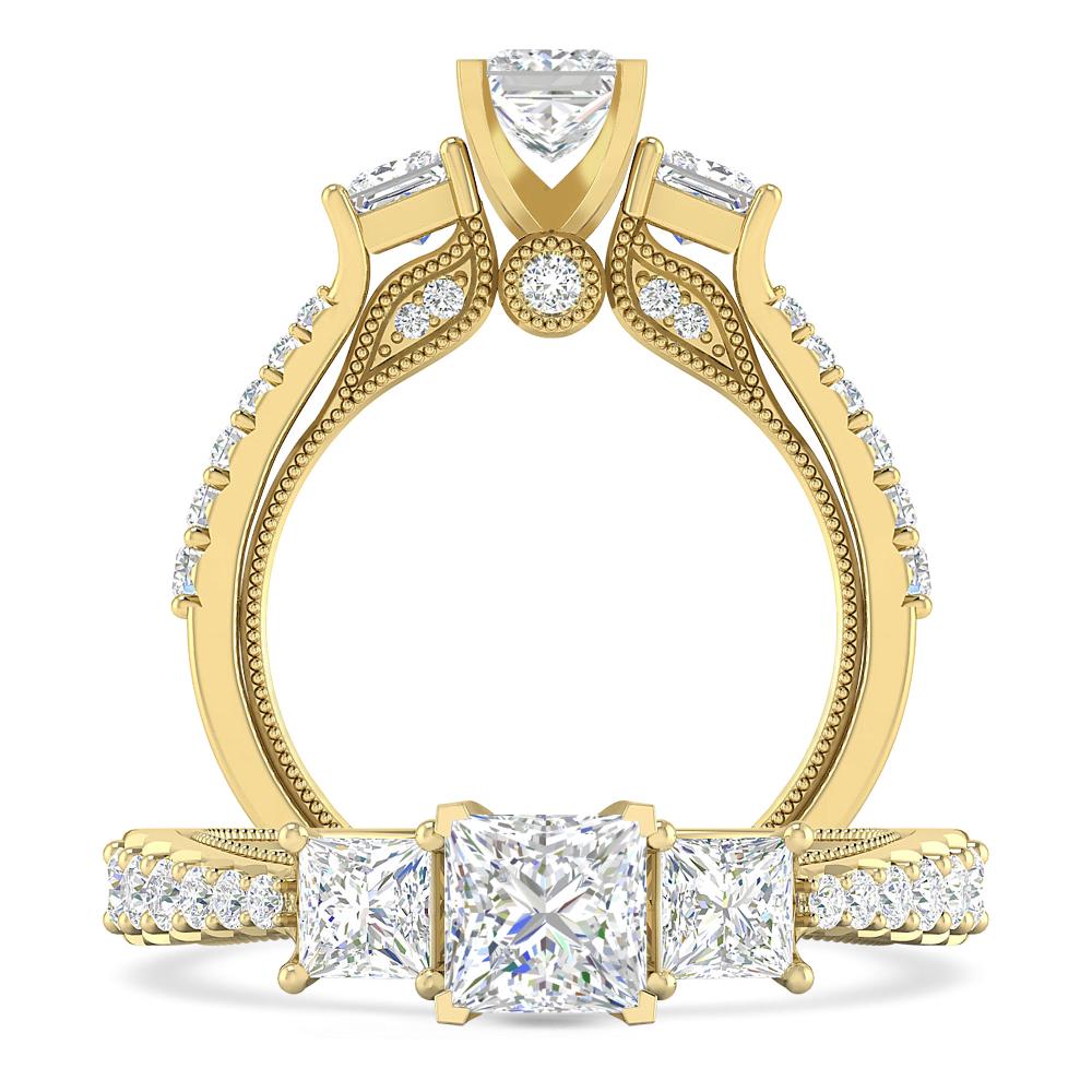 Yellow Gold - Diamond