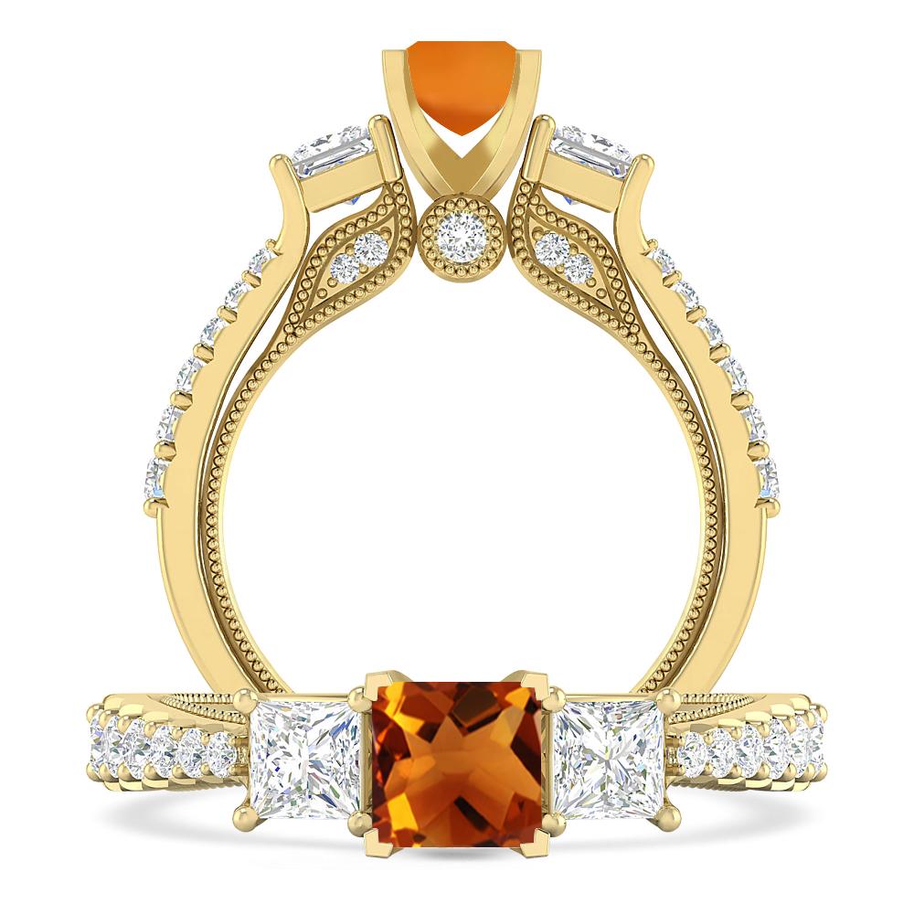 Yellow Gold - Citrine