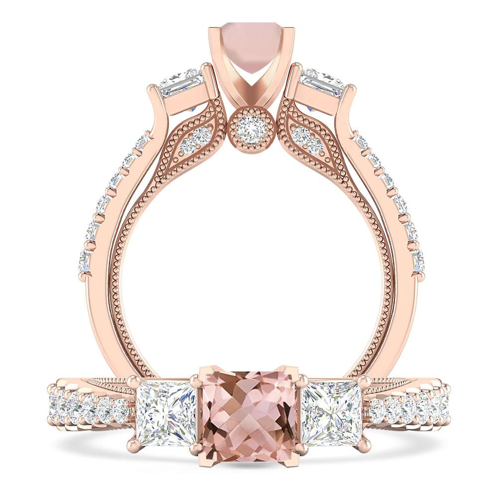 Rose Gold - Morganite