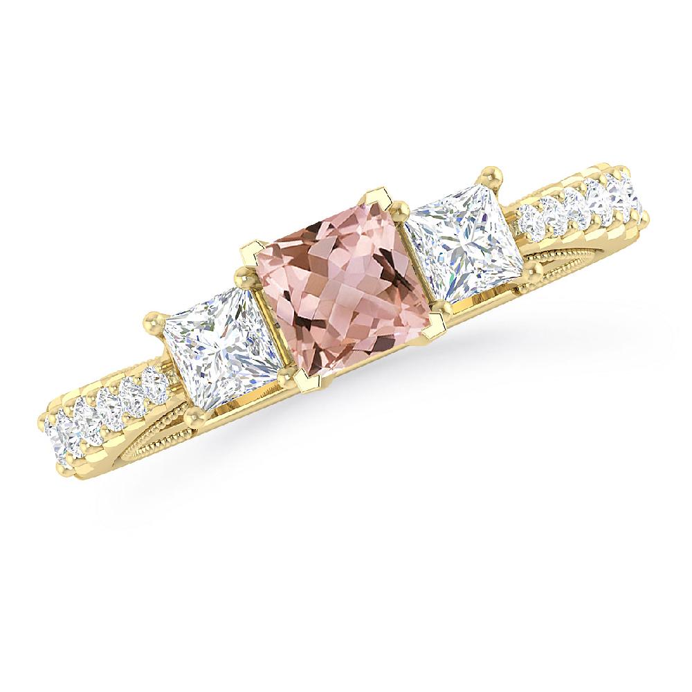 Yellow Gold - Morganite