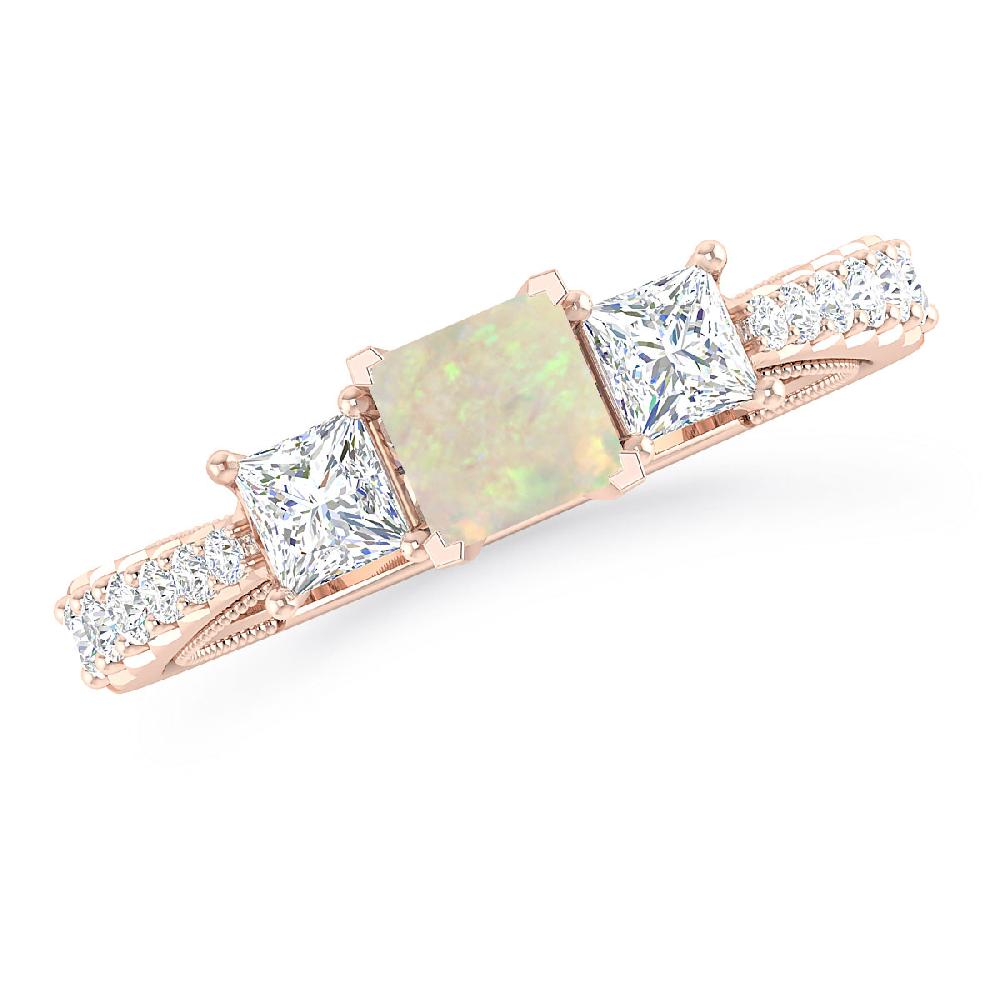 Rose Gold - Opal