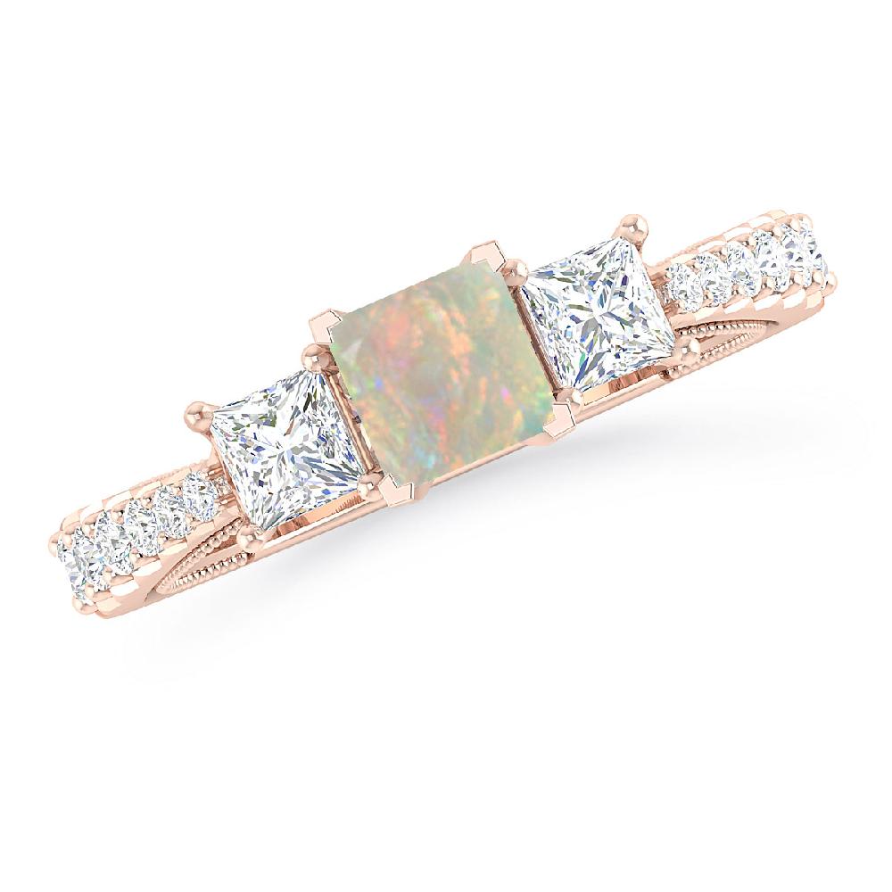 Rose Gold - Opal