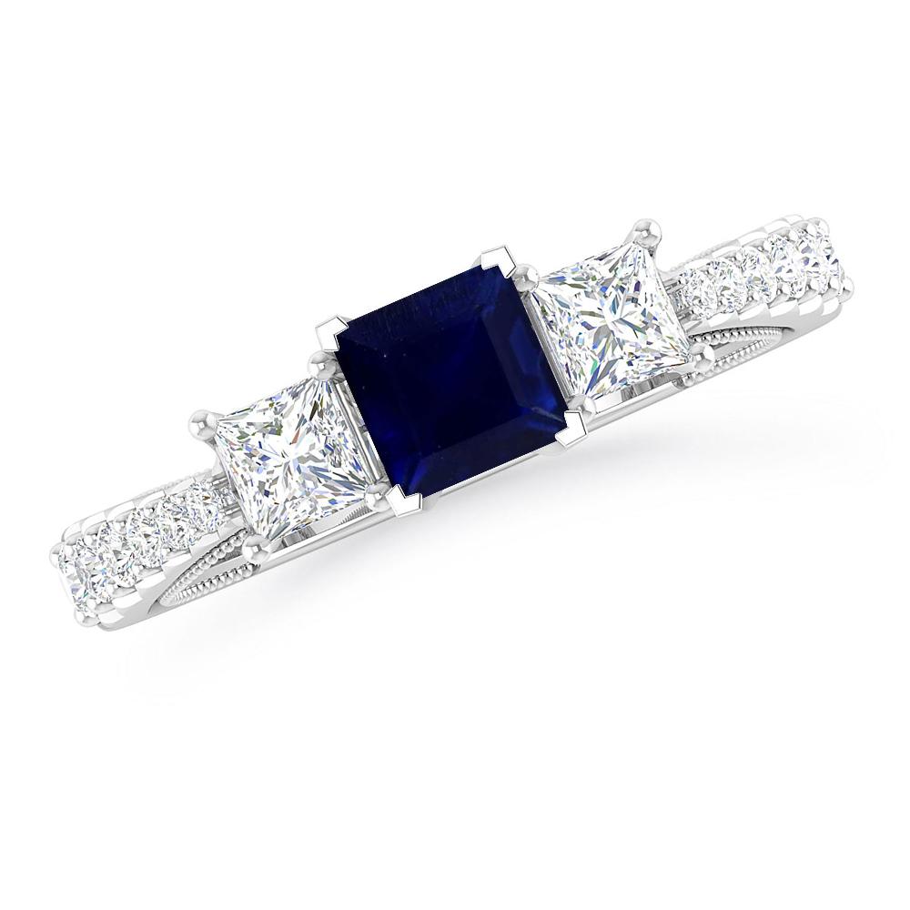 White Gold - Sapphire