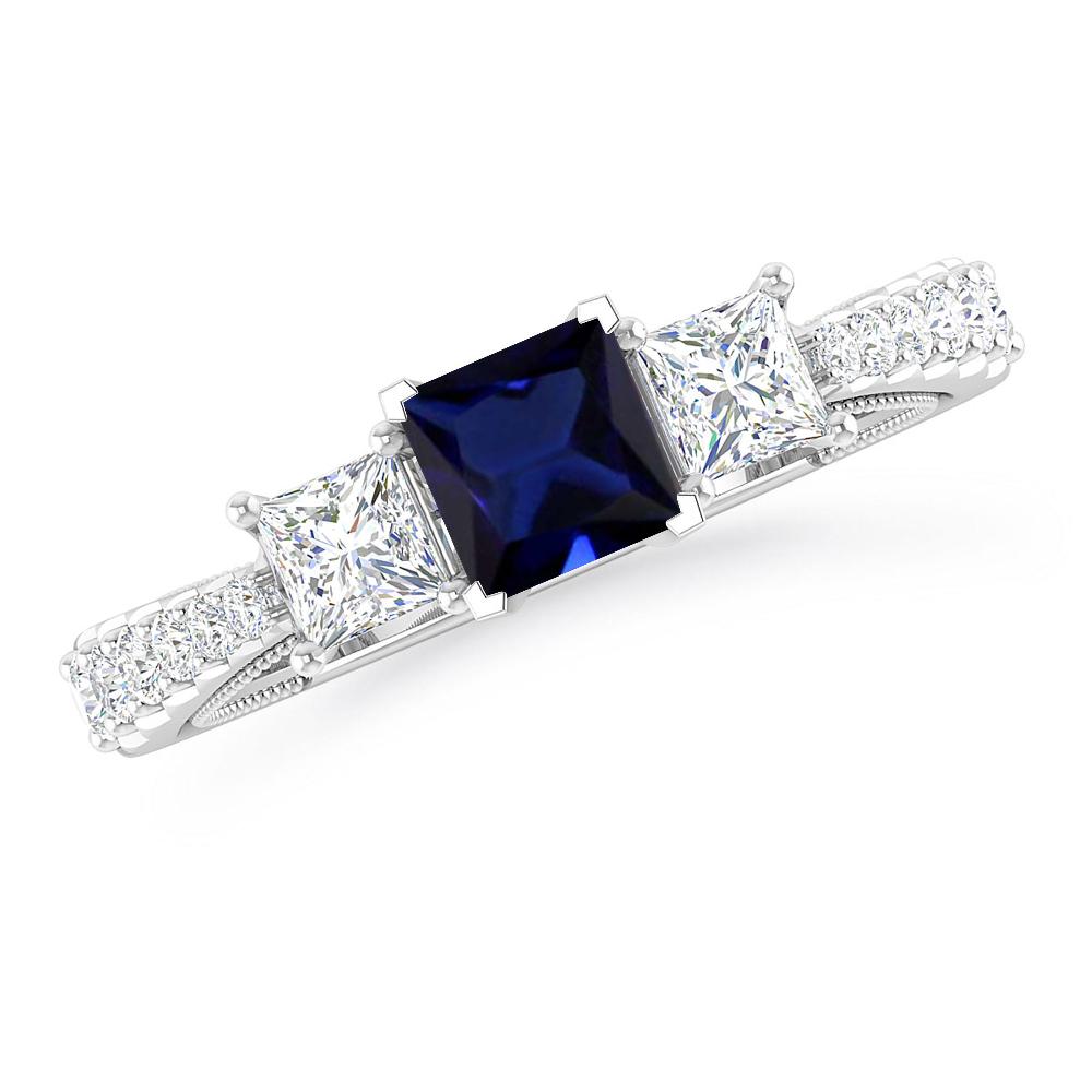 White Gold - Sapphire