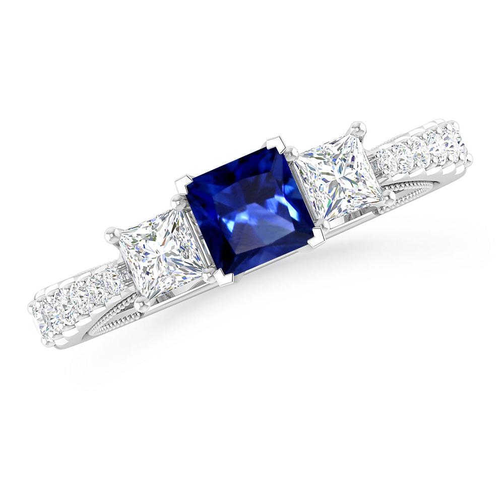 White Gold - Sapphire