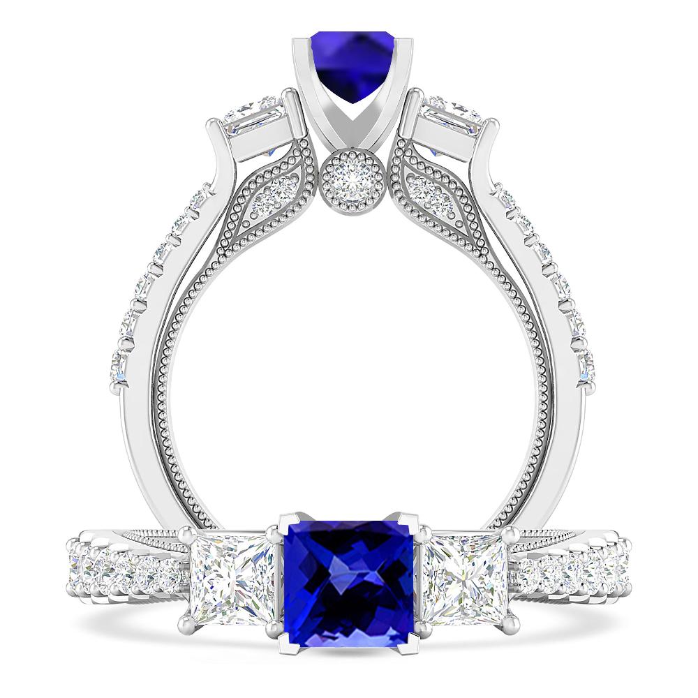 White Gold - Tanzanite