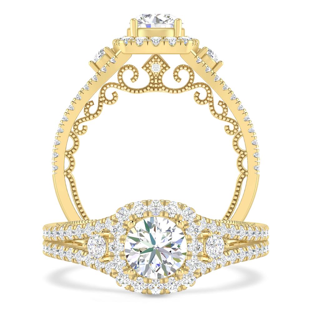 Yellow Gold - Diamond