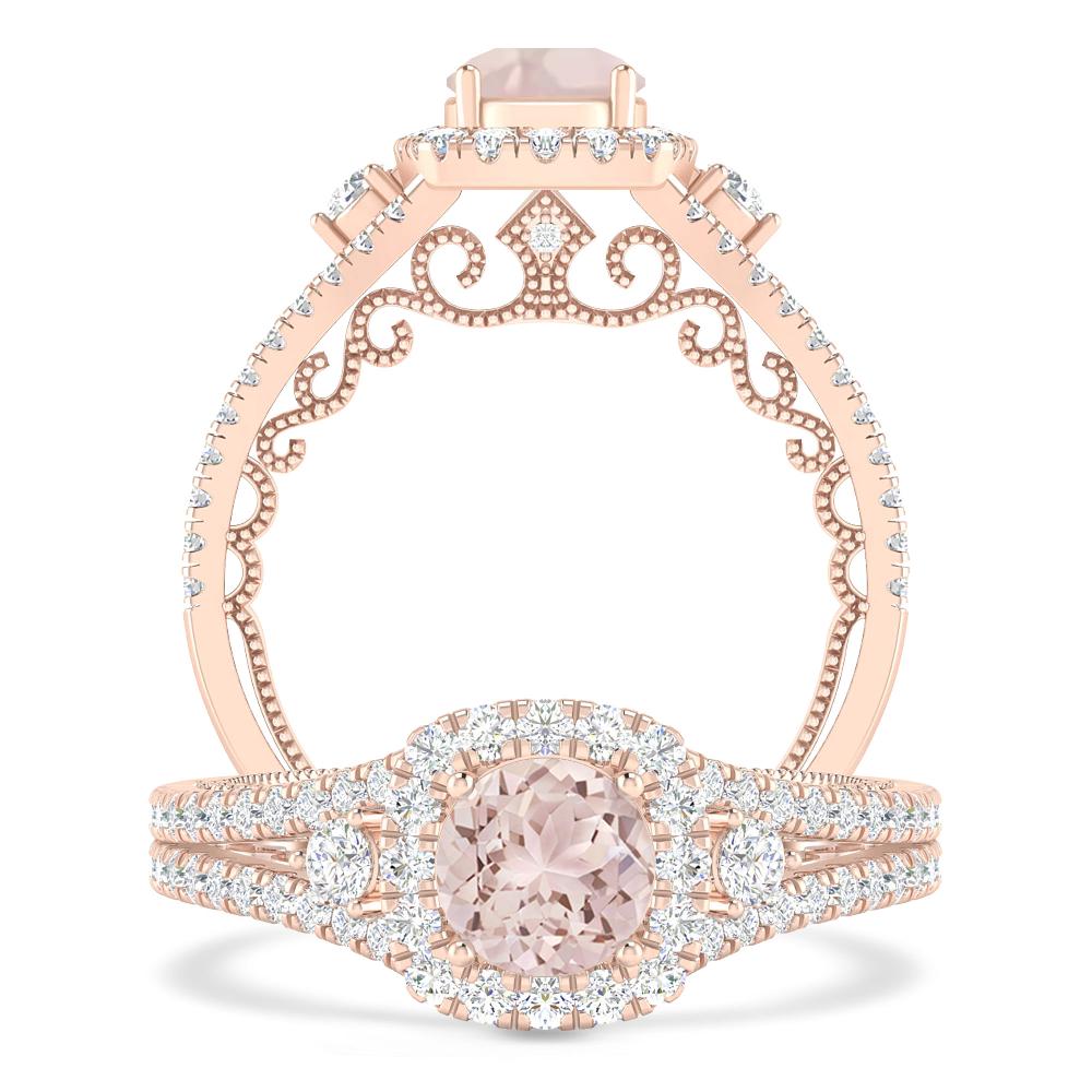 Rose Gold - Morganite