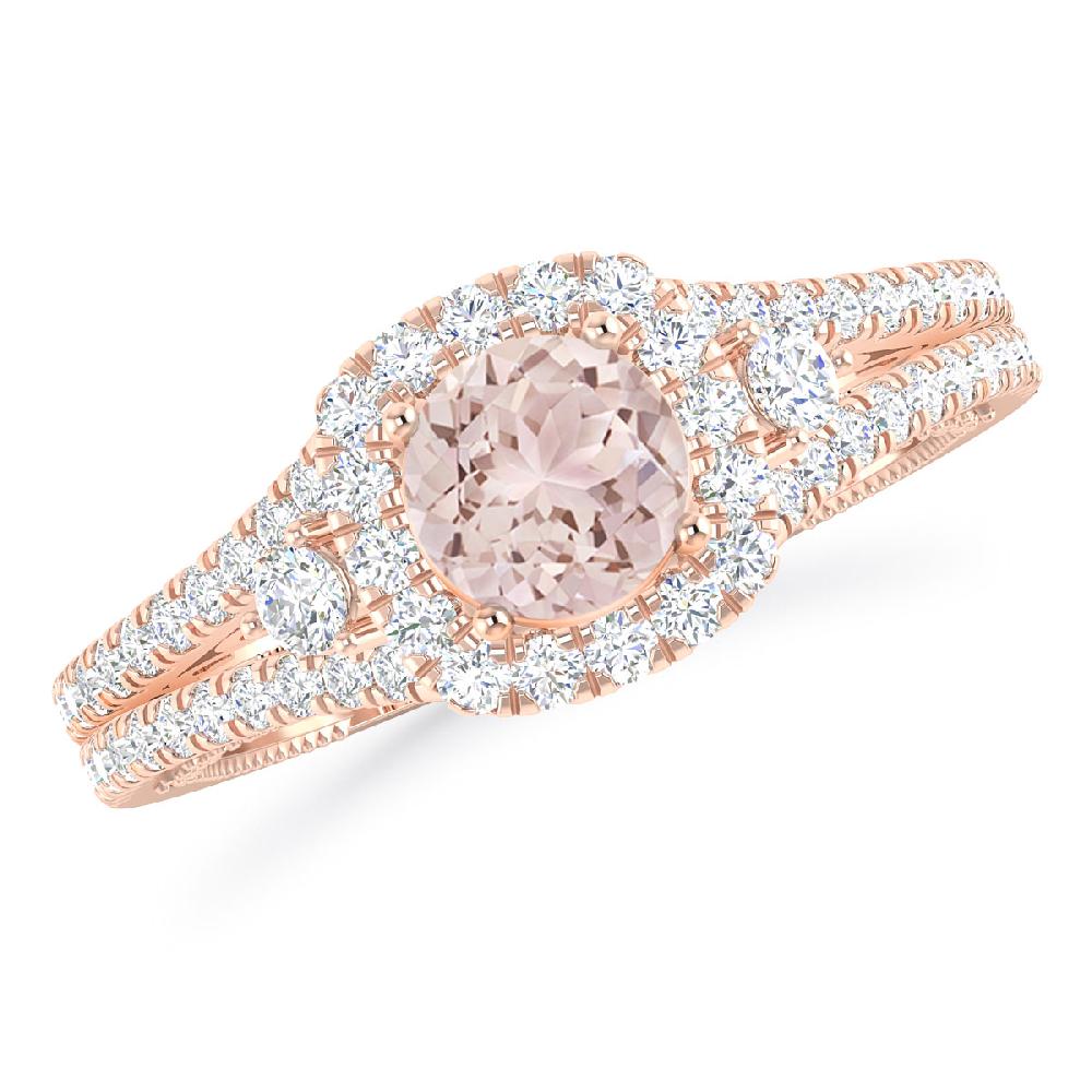 Rose Gold - Morganite