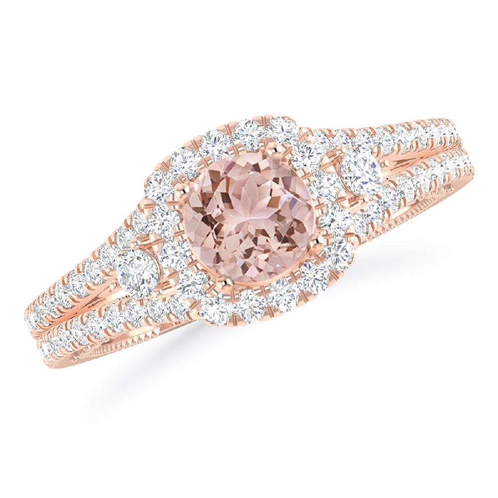 Rose Gold - Morganite