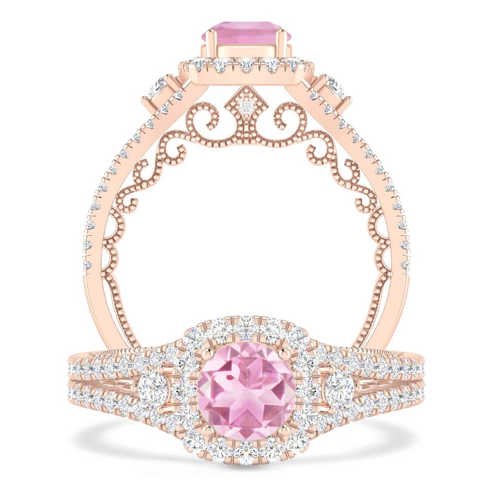 Rose Gold - Pink Tourmaline