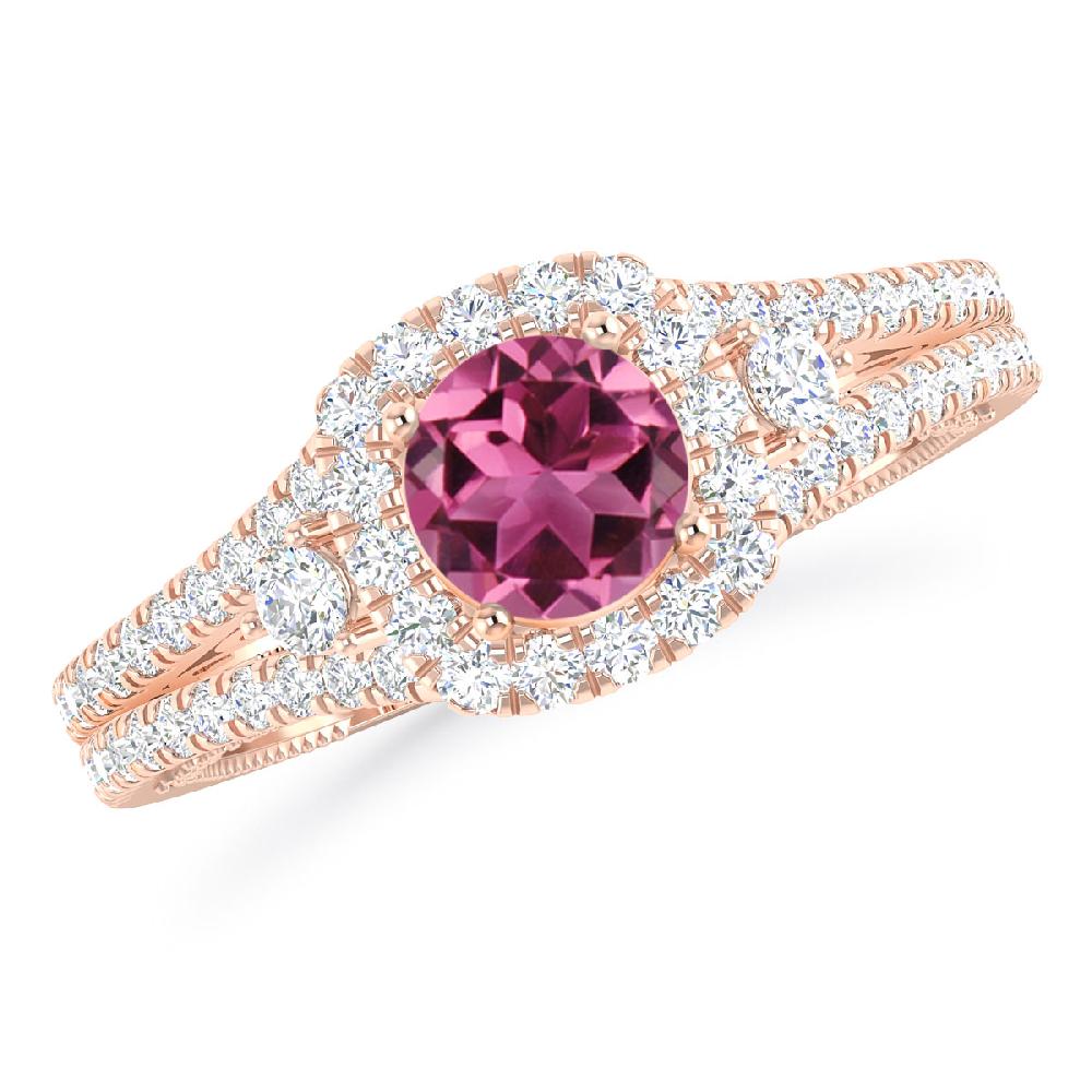 Rose Gold - Pink Tourmaline