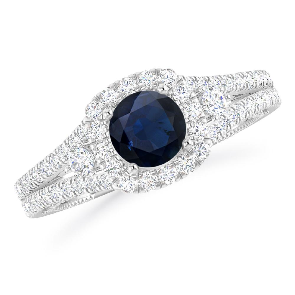 White Gold - Sapphire