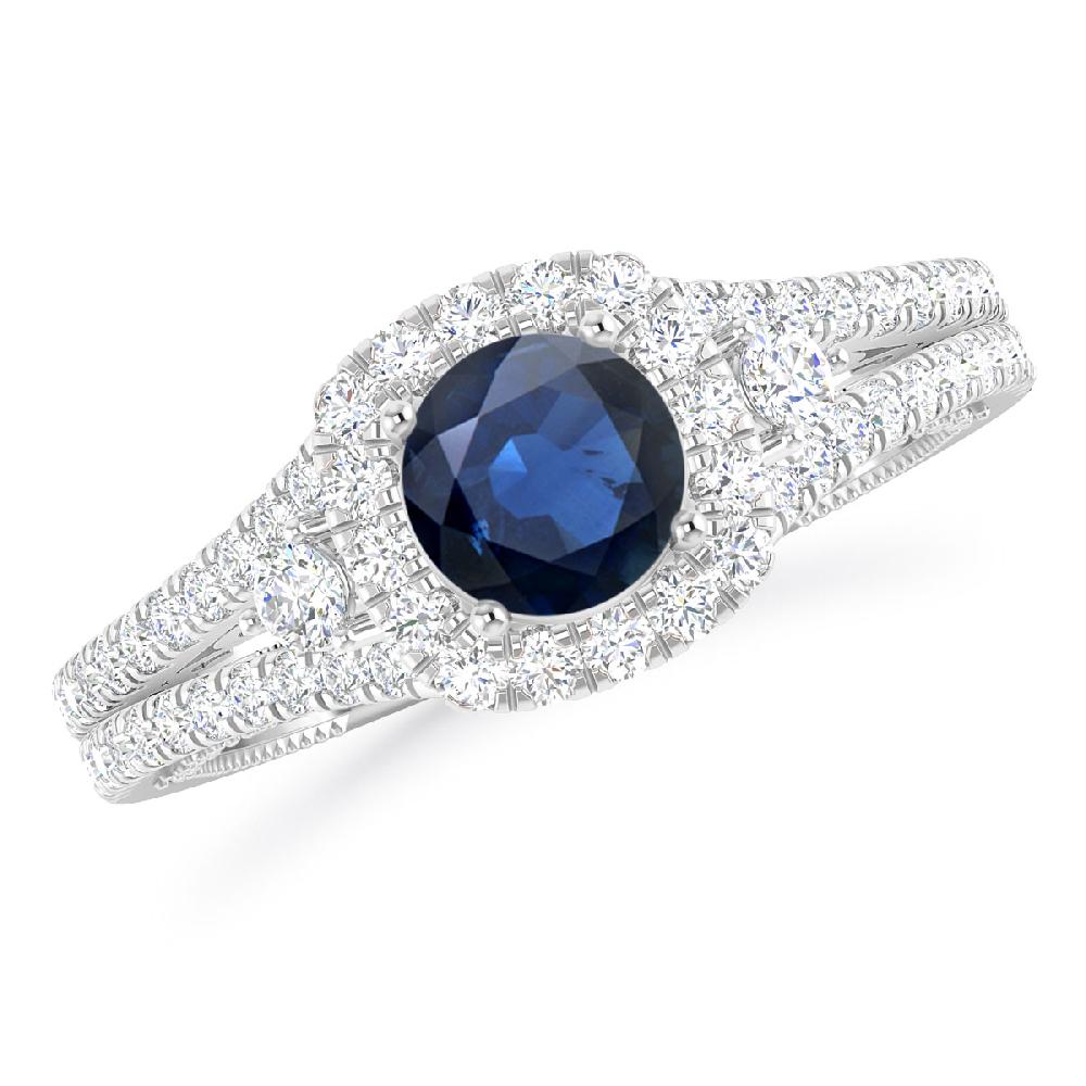 White Gold - Sapphire