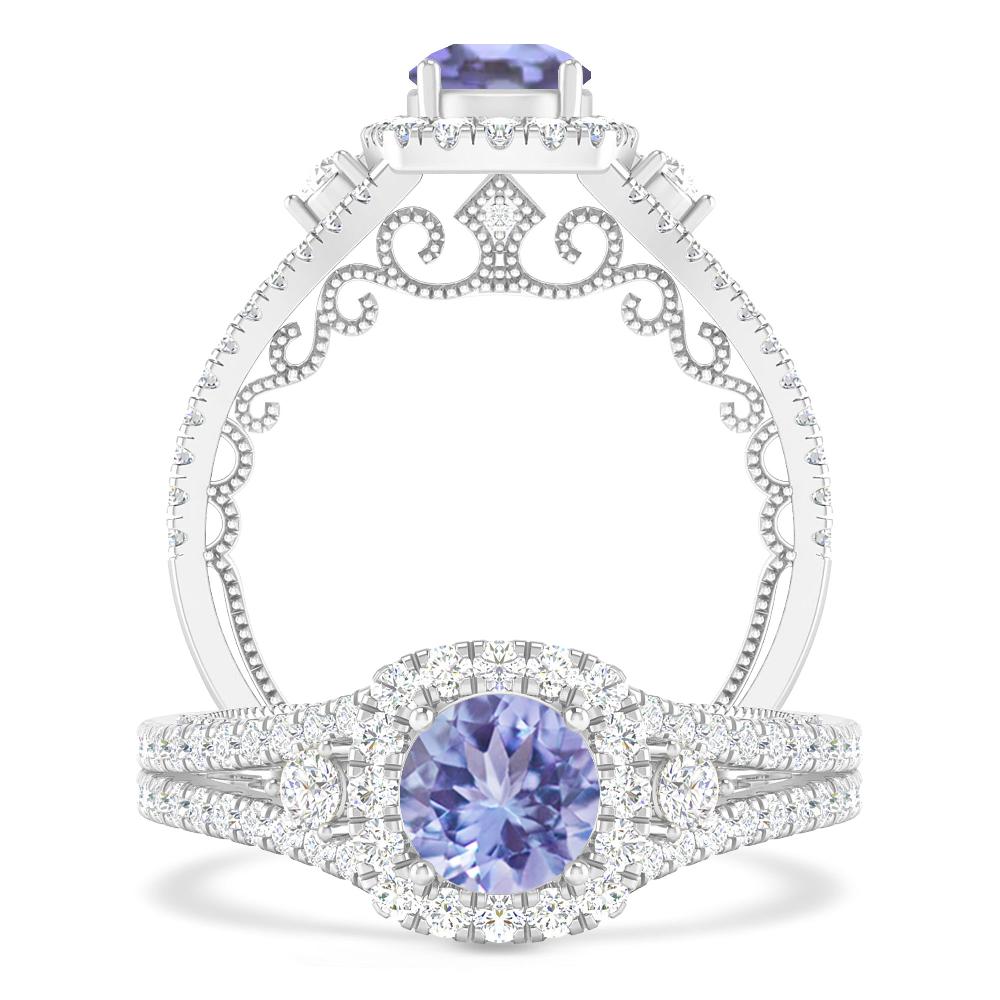 White Gold - Tanzanite