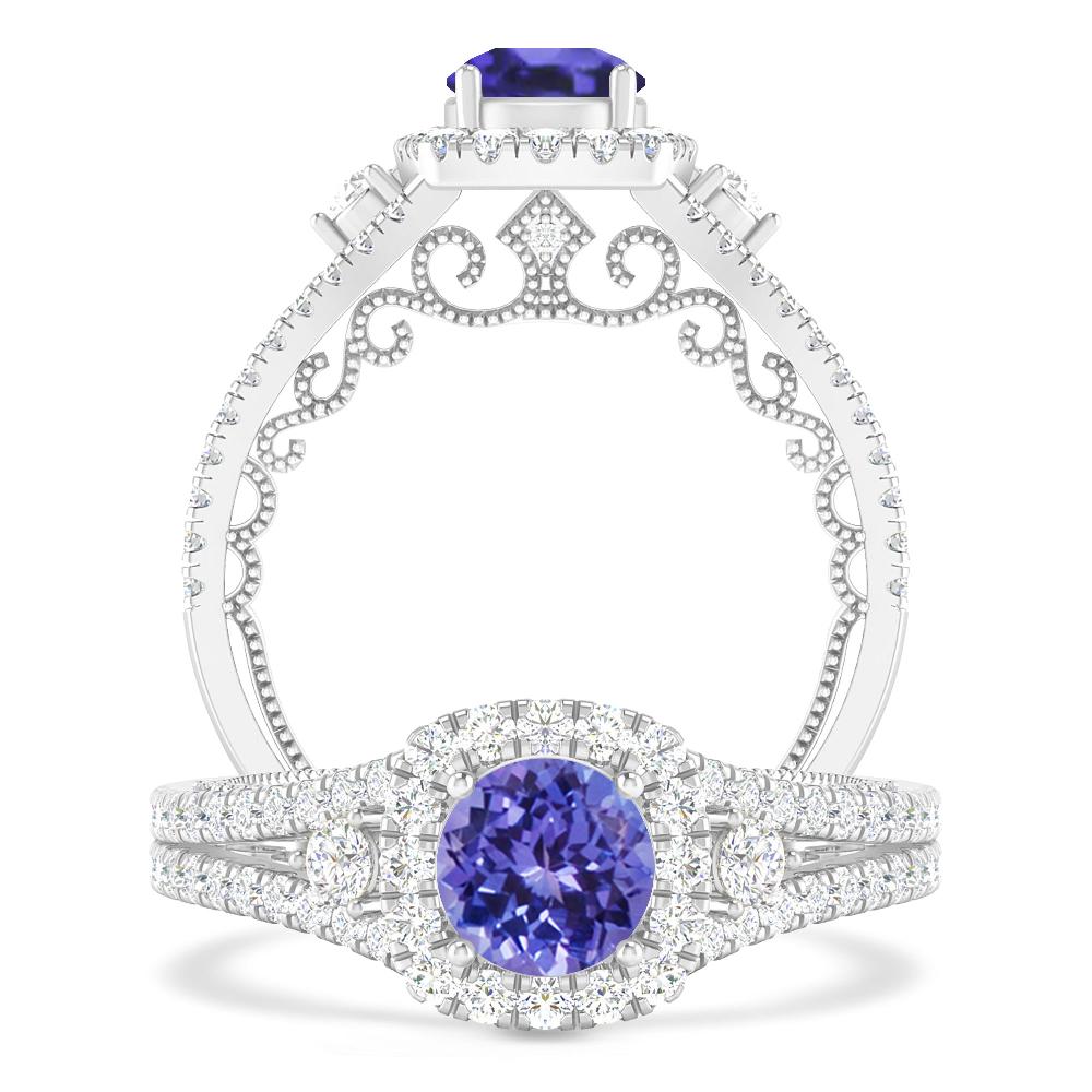 White Gold - Tanzanite