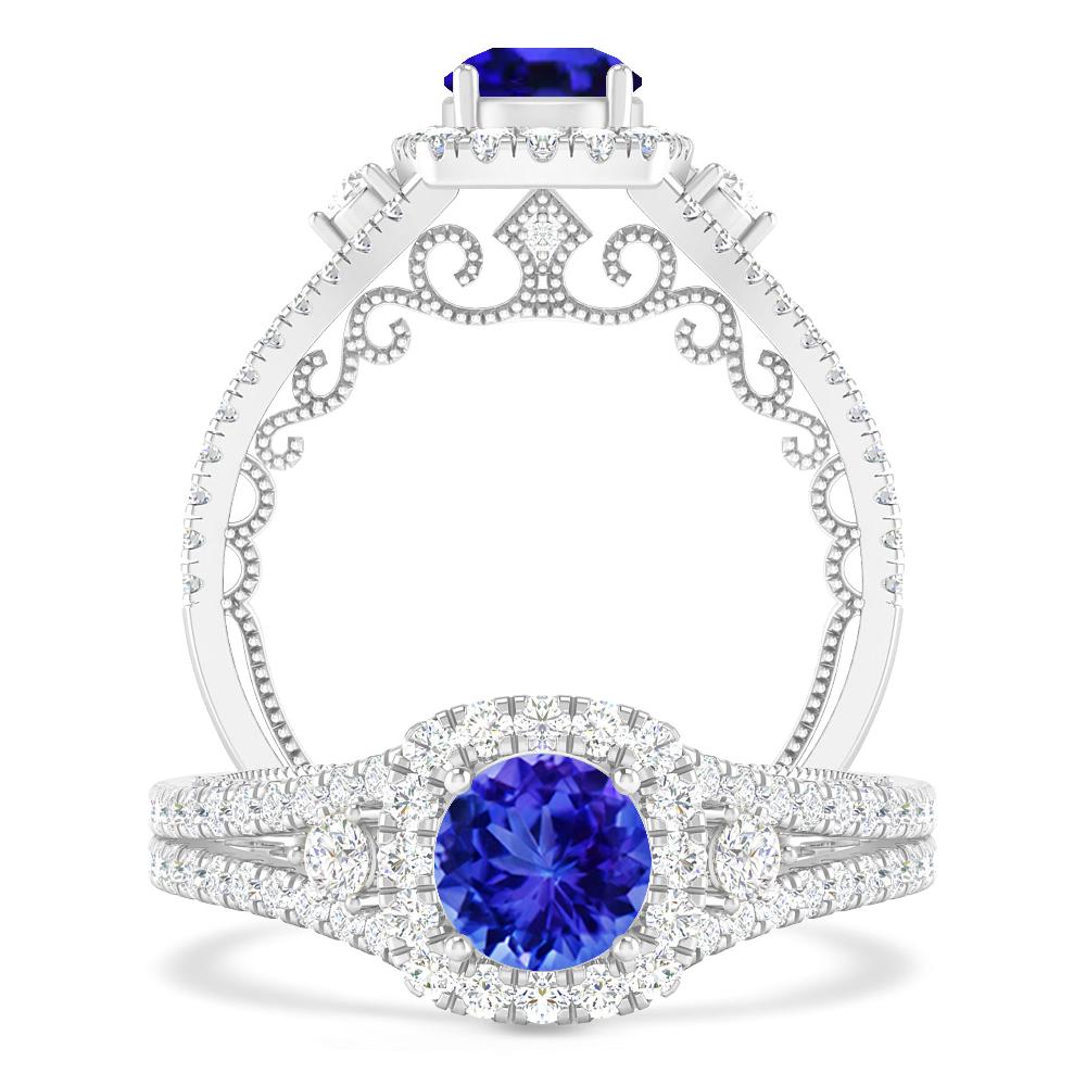 White Gold - Tanzanite