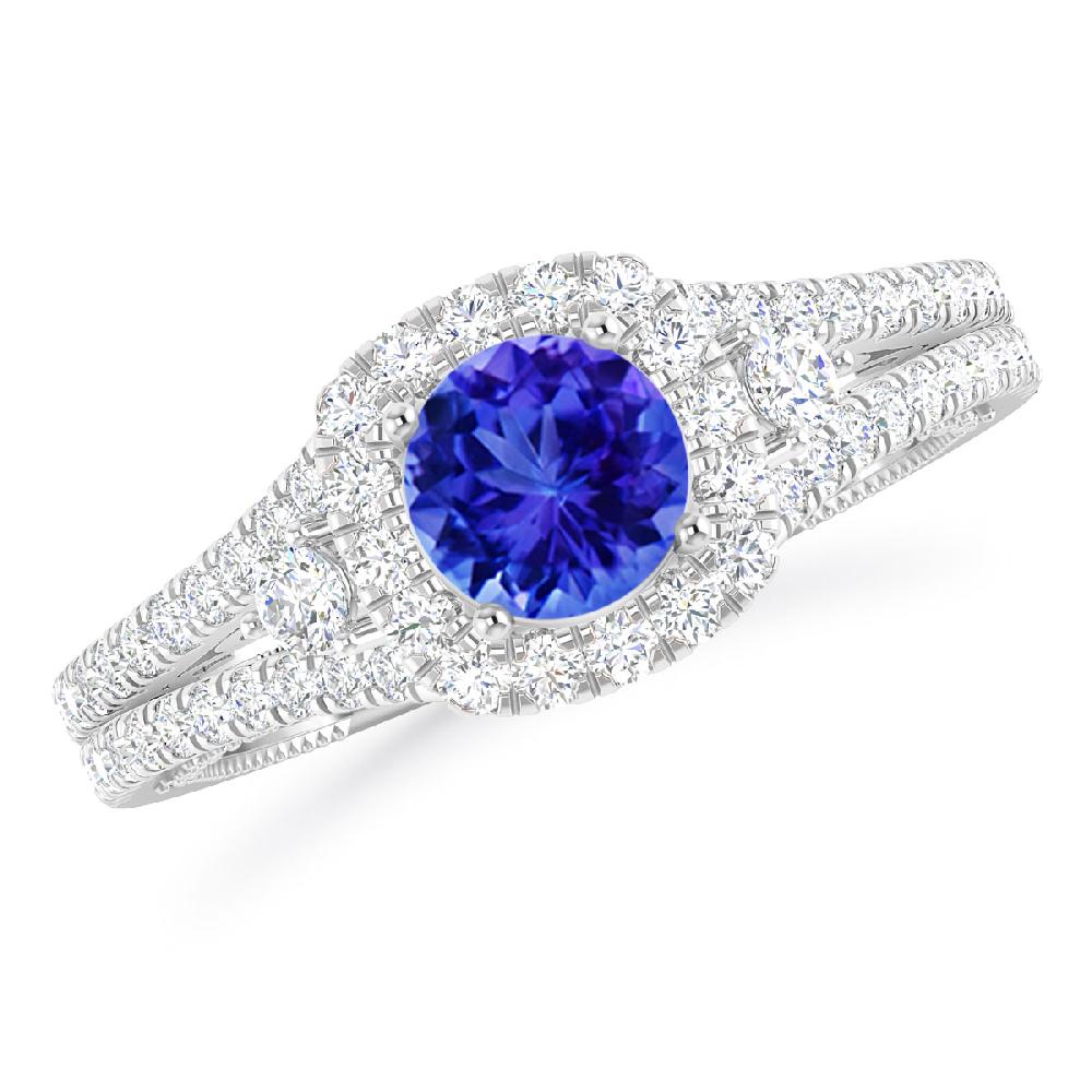 White Gold - Tanzanite