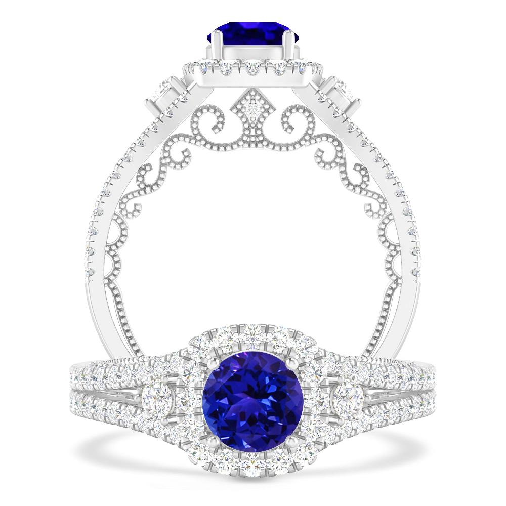 White Gold - Tanzanite