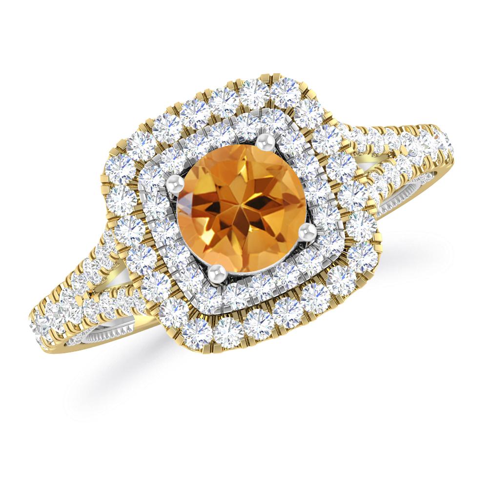 Yellow Gold - Citrine