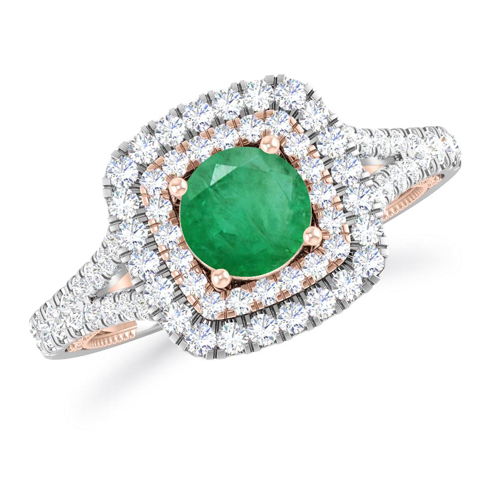 White Gold - Emerald