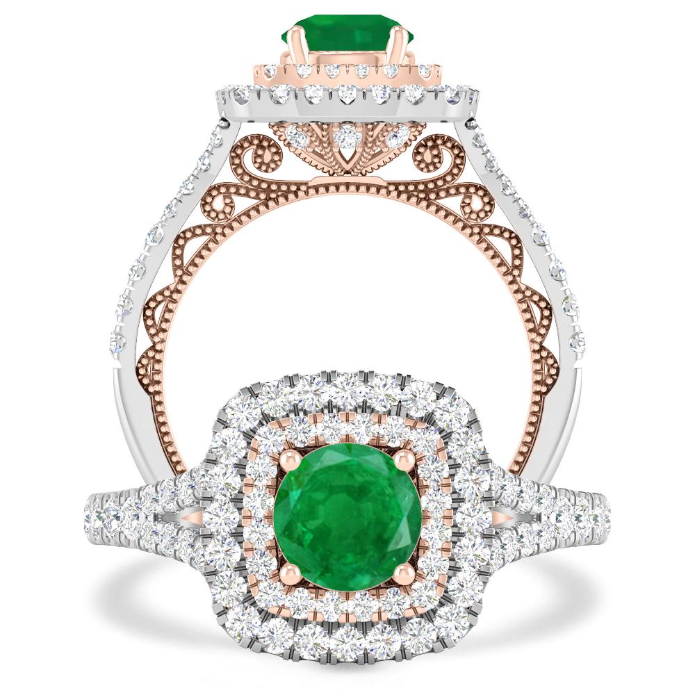 White Gold - Emerald