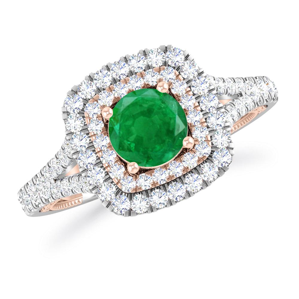 White Gold - Emerald