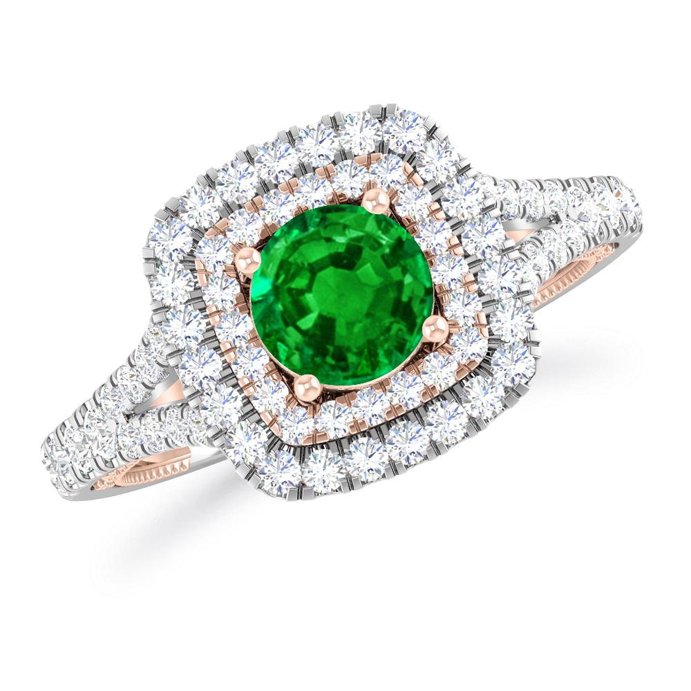 White Gold - Emerald