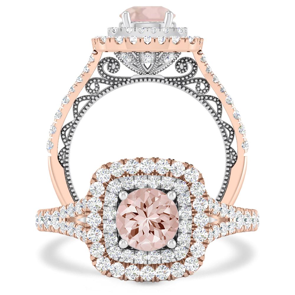 Rose Gold - Morganite