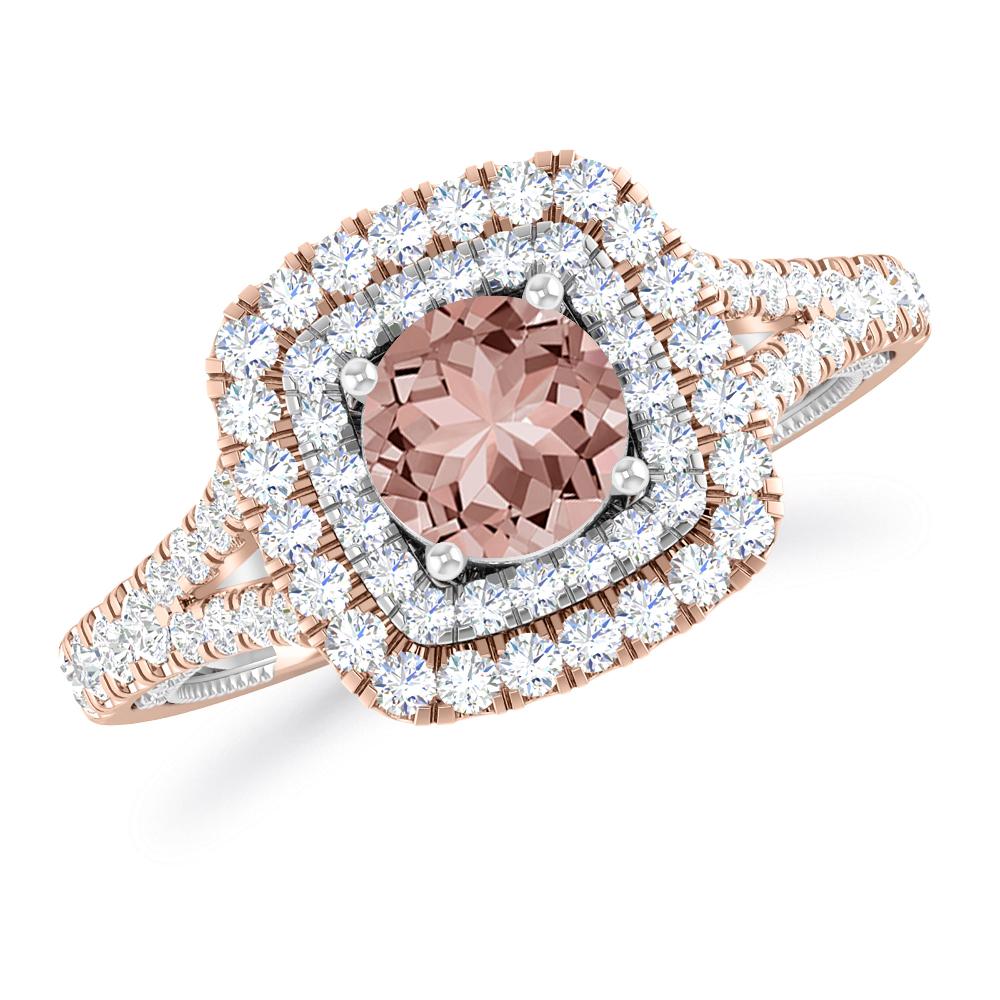 Rose Gold - Morganite