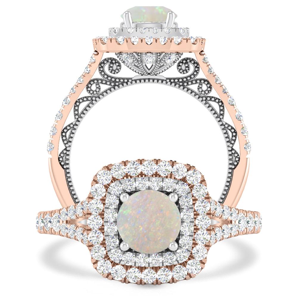 Rose Gold - Opal