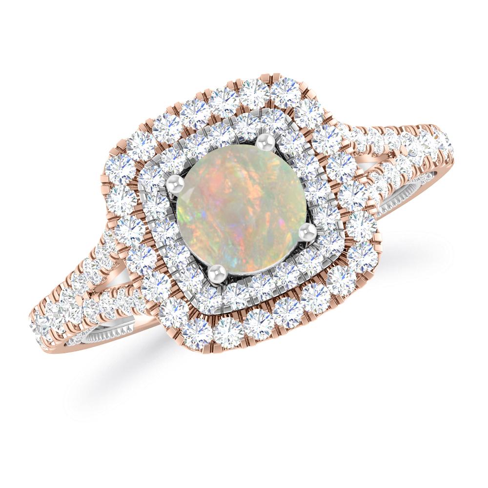 Rose Gold - Opal