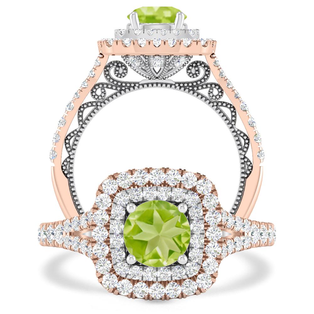 Rose Gold - Peridot