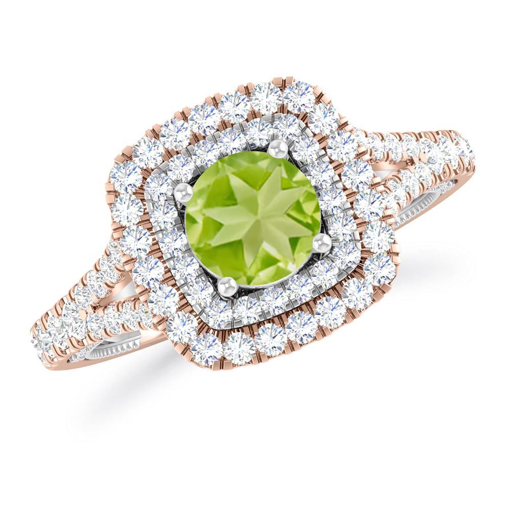 Rose Gold - Peridot