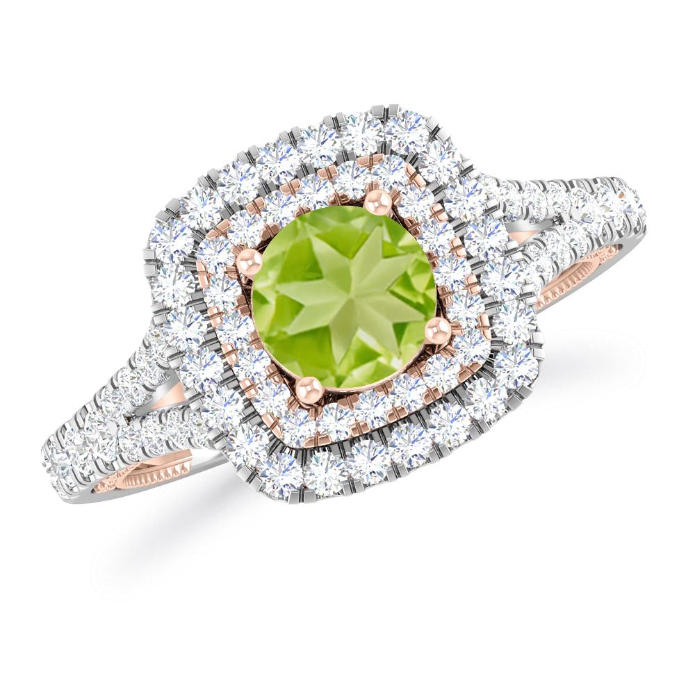 White Gold - Peridot