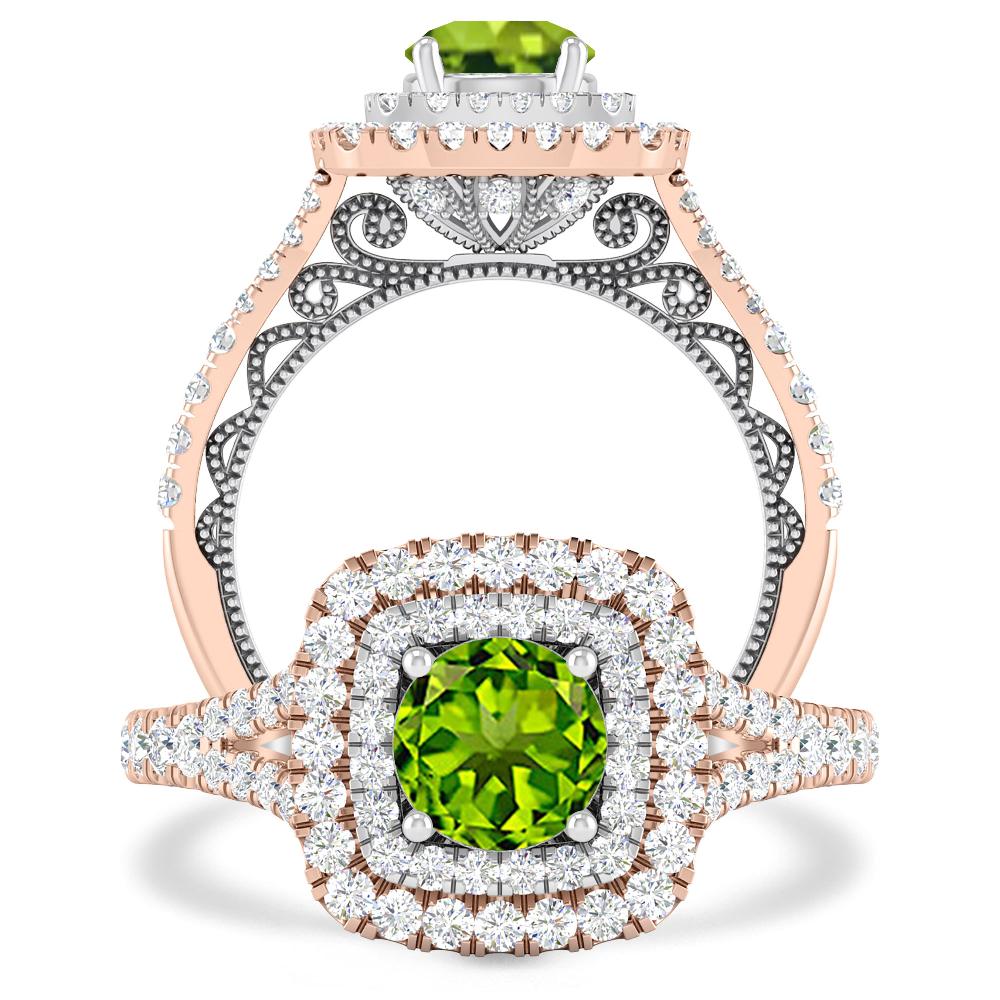 Rose Gold - Peridot